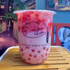 Pink Strawberry Milk Tea Cutea Bubble Tea